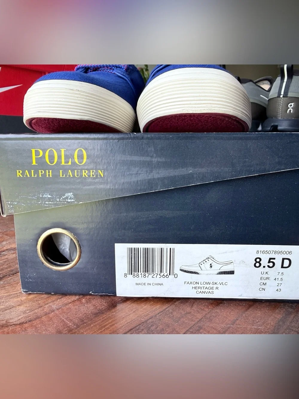Ralph Lauren Polo Faxon Low